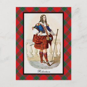 Clan Robertson Scottish Dreams Postcard Postkarte