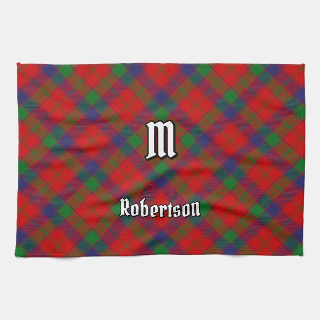 Clan Robertson Tartan Geschirrtuch (Horizontal)
