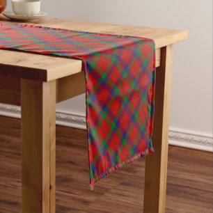 Clan Robertson Tartan Großer Tischläufer