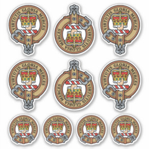 Clan Robertson Wappen Sticker Set