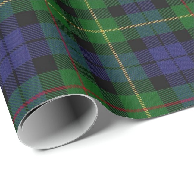 Clan Rollo ScottishTartan Geschenkpapier (Rolleneckpunkt)