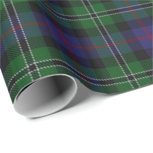 Clan-Rose, die schottischen Tartan jagt Geschenkpapier