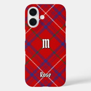 Clan Rose Tartan iPhone 16 Hülle