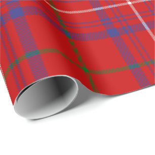 Clan Rose Tartan Geschenkpapier