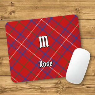Clan Rose Tartan Mousepad