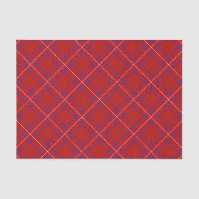 Clan Rose Tartan Seidenpapier (Vorderseite)