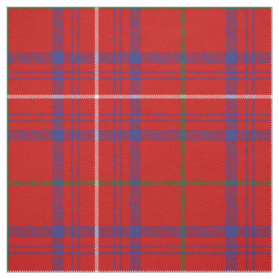 Clan Rose Tartan Stoff