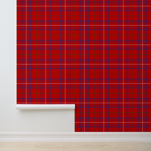 Clan Rose Tartan Tapete (Anwendung)