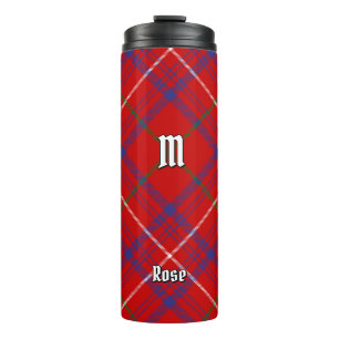 Clan Rose Tartan Thermosbecher