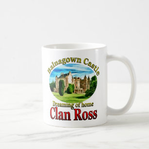 Clan Ross, der von Balnagown Schloss träumt Tasse