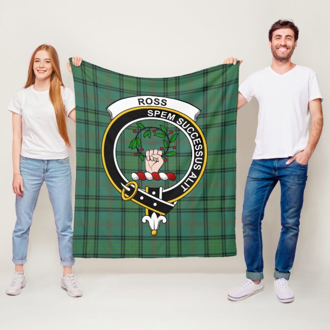 Clan Ross Jagd Alte Tartan Kariert Fleecedecke (Beispiel)