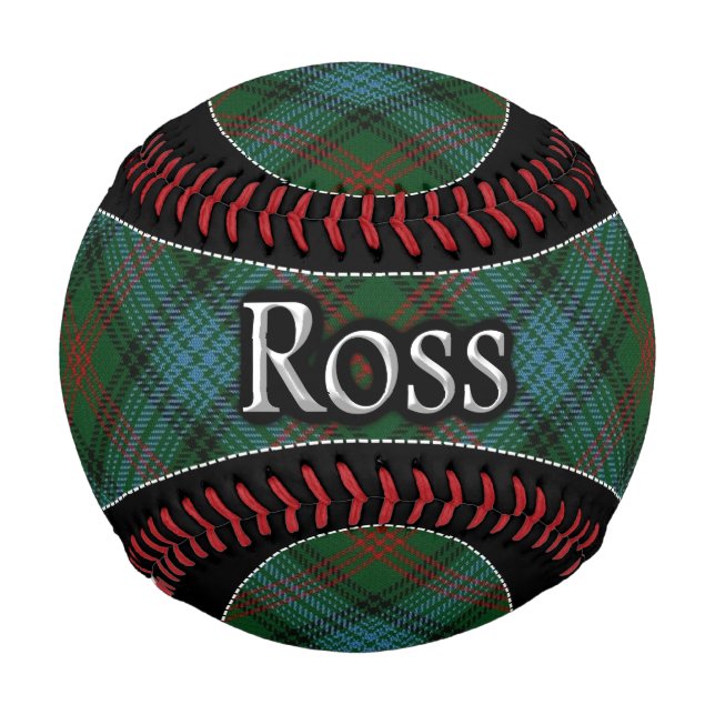 Clan Ross Scottish Dream Tartan Baseball (Vorderseite)