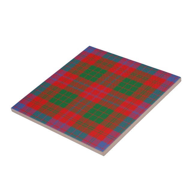 Clan Ross Tartan Fliese (Seite)