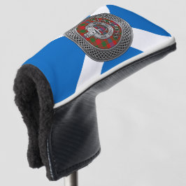 Clan Ross Wappen & Tartan Knot Golf Headcover