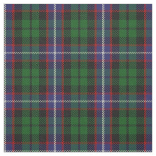 Clan-Russell schottischer Tartan-kariertes Gewebe Stoff
