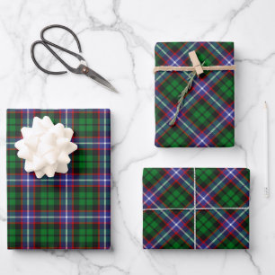Clan Russell Tartan Geschenkpapier Set