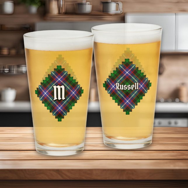 Clan Russell Tartan Glas (Von Creator hochgeladen)