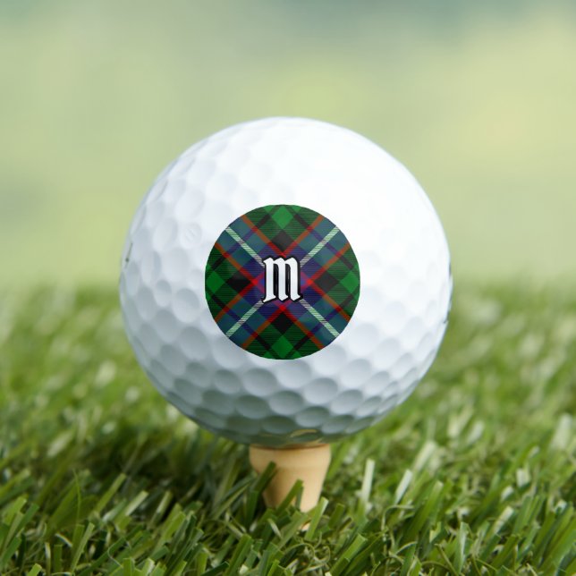Clan Russell Tartan Golfball (Insitu T-Shirt)