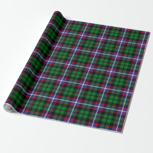 Clan Russell Tartan Kariert Geschenkpapier