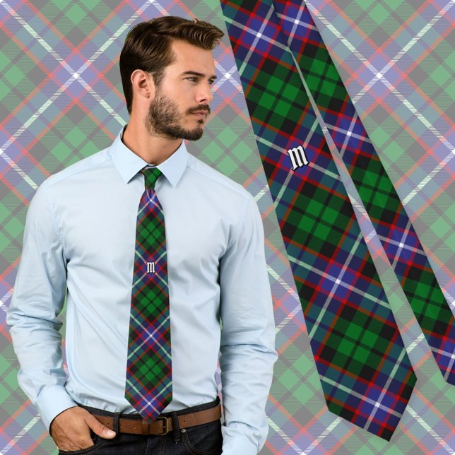 Clan Russell Tartan Krawatte (Von Creator hochgeladen)