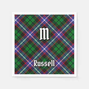 Clan Russell Tartan Serviette