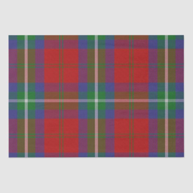 Clan Ruthven Tartan Seidenpapier (Vorderseite)