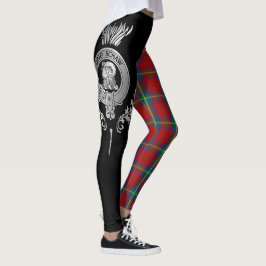 Clan Ruthven Wappen & Tartan Leggings