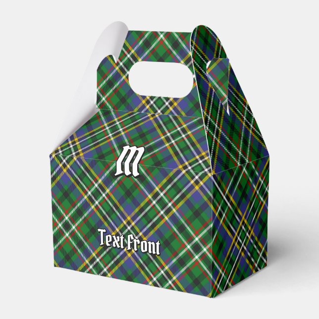 Clan Scott Green Tartan Favor Box Geschenkschachtel (Vorderseite)