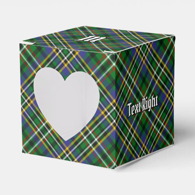 Clan Scott Green Tartan Favor Box Geschenkschachtel (Vorderseite)