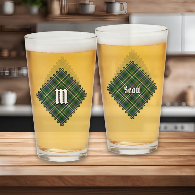 Clan Scott Green Tartan Glass Glas (Von Creator hochgeladen)