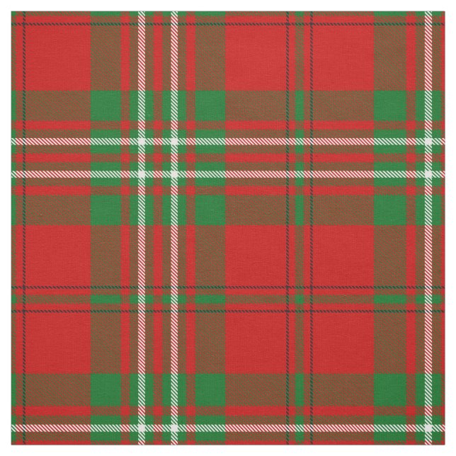 Clan Scott Red Tartan Fabric Stoff (Muster)