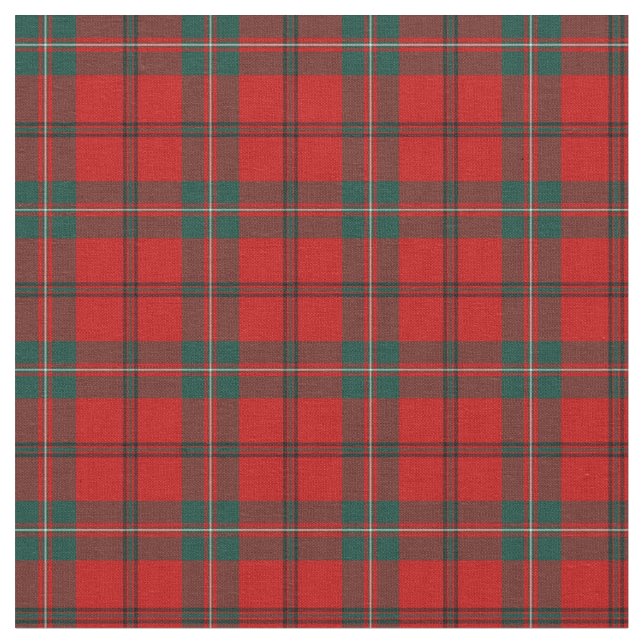 Clan Scott Tartan Stoff (Nahaufnahme)