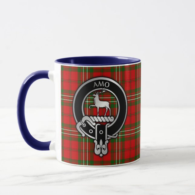 Clan Scott Wappen & Tartan Tasse (Links)