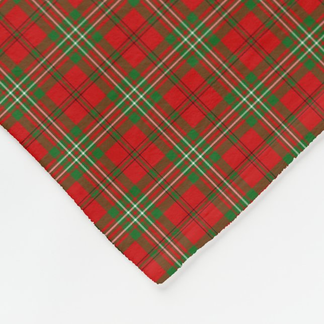 Clan-ScottTartan Fleecedecke (Ecke)