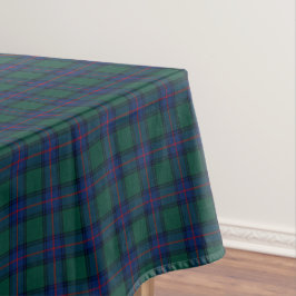 Clan Shaw Green und Royal Blue Scottish Tartan Tischdecke