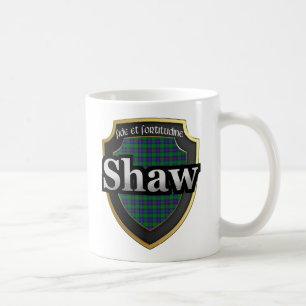Clan Shaw Scottish Dynsty Tartan Tasse Cups