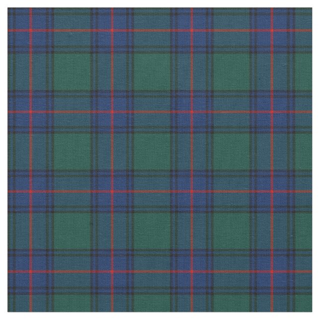 Clan Shaw Tartan Stoff (Nahaufnahme)