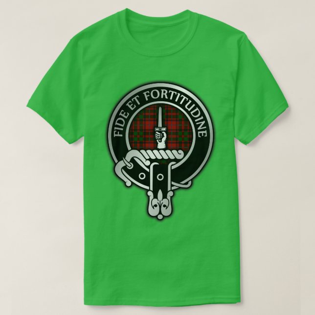 Clan Shaw Wappen T-Shirt (Design vorne)