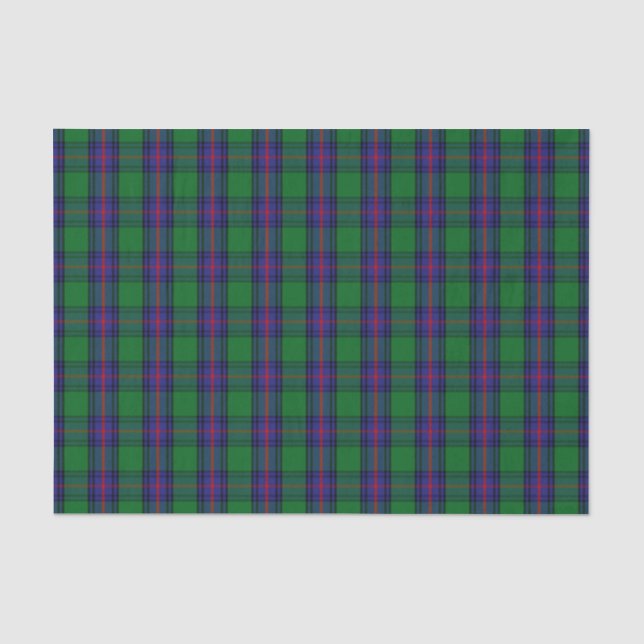 Clan-ShawTartan Seidenpapier (Vorderseite)