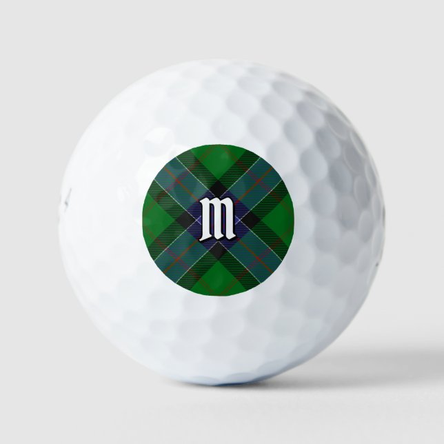 Clan Sinclair Hunting Tartan Golfball (Vorderseite)