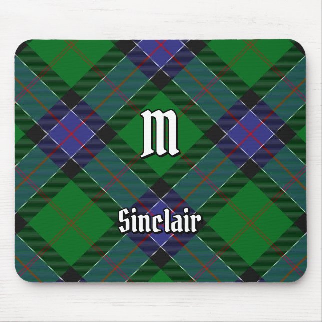 Clan Sinclair Hunting Tartan Mousepad (Vorne)