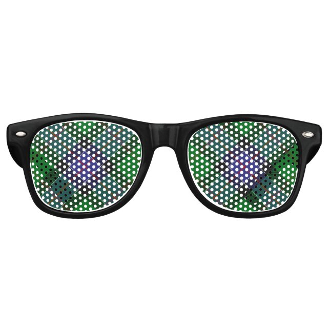 Clan Sinclair Hunting Tartan Partybrille (Vorderseite)
