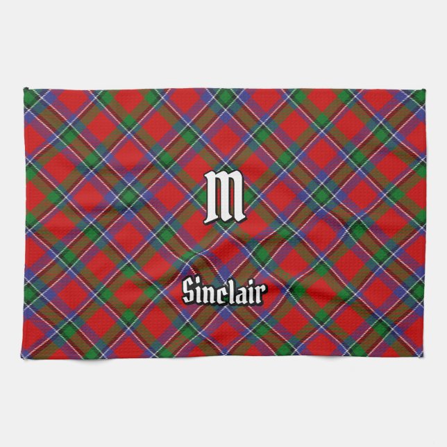 Clan Sinclair Tartan Geschirrtuch (Horizontal)