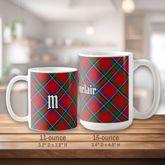 Clan Sinclair Tartan Kaffeetasse (Von Creator hochgeladen)