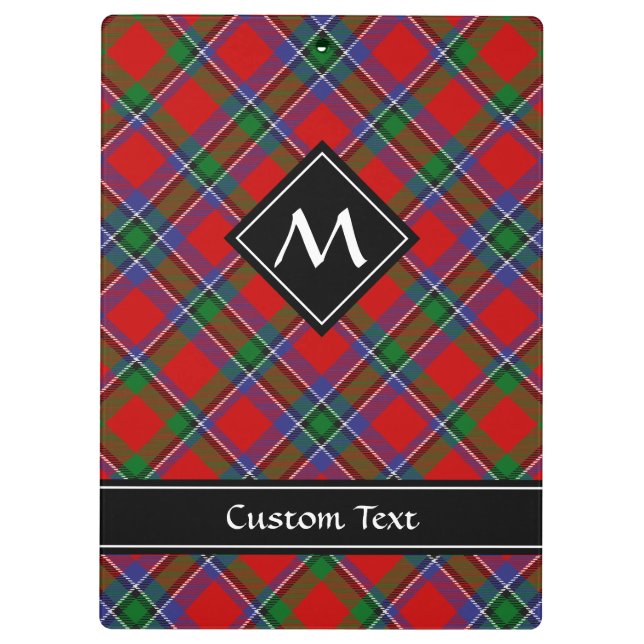 Clan Sinclair Tartan Klemmbrett (Rückseite)
