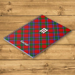 Clan Sinclair Tartan Notizblock