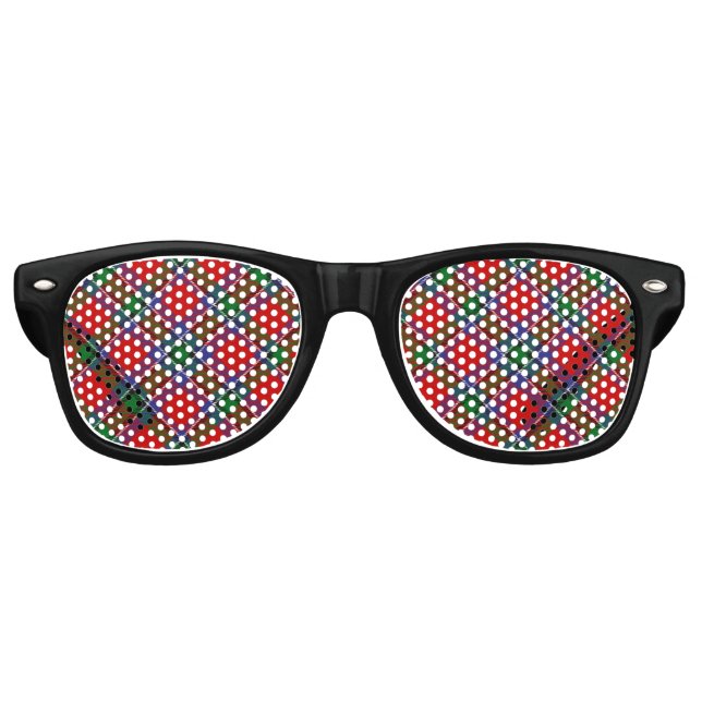 Clan Sinclair Tartan Partybrille (Vorderseite)