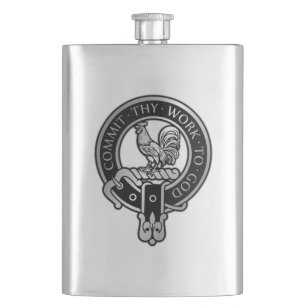 Clan Sinclair Wappen Flask Flachmann
