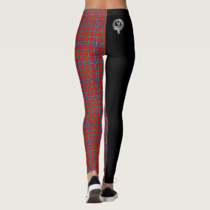 Clan Sinclair Wappen & Tartan Leggings