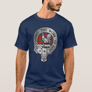 Clan Sinclair Wappen & Tartan T-Shirt